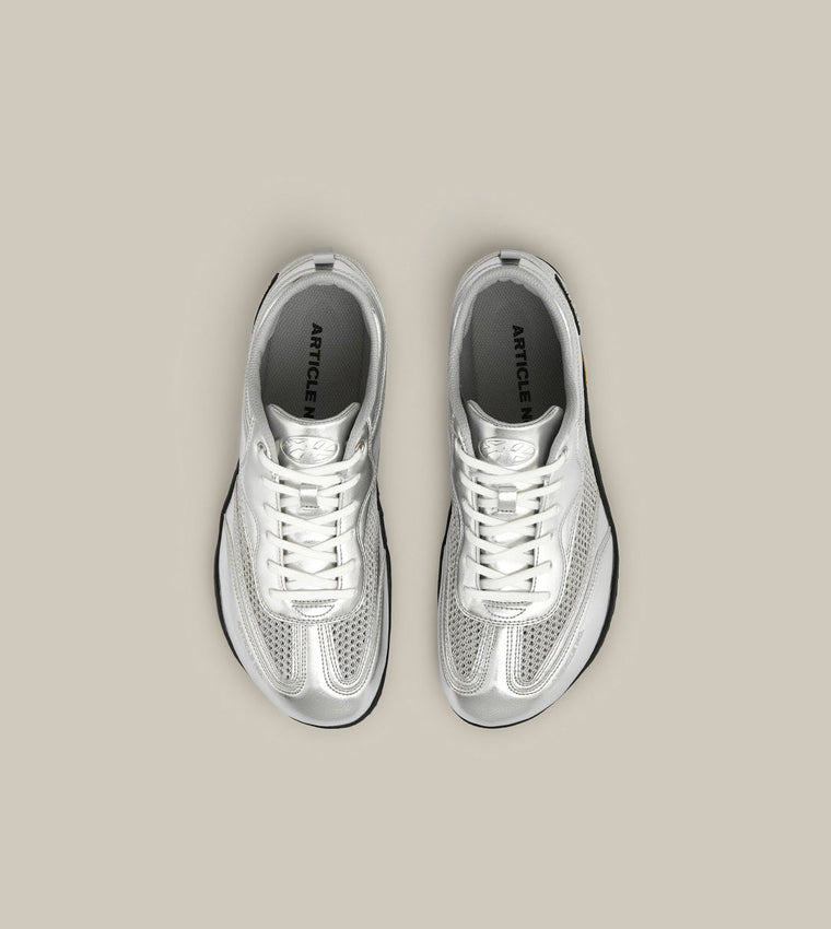 ARTICLE NO. BAREFOOT ZERO-DROP SPORT SNEAKERS 1980-SILVER