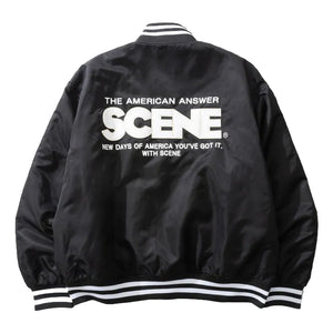 SCENE BY ICE FIRE BASEBALL JACKET_CLASSIC-BLACK