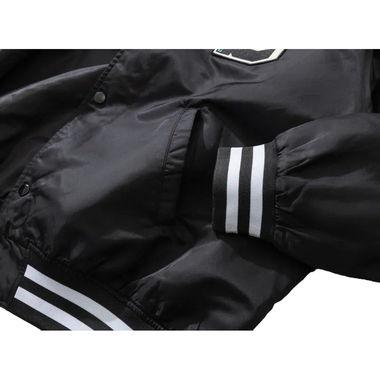 SCENE BY ICE FIRE BASEBALL JACKET_CLASSIC-BLACK