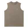 OPEN DIALOGUE BASIC VEST-BROWN