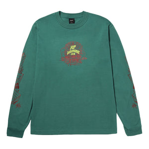 HUF BENCHIN L/S TEE-PINE