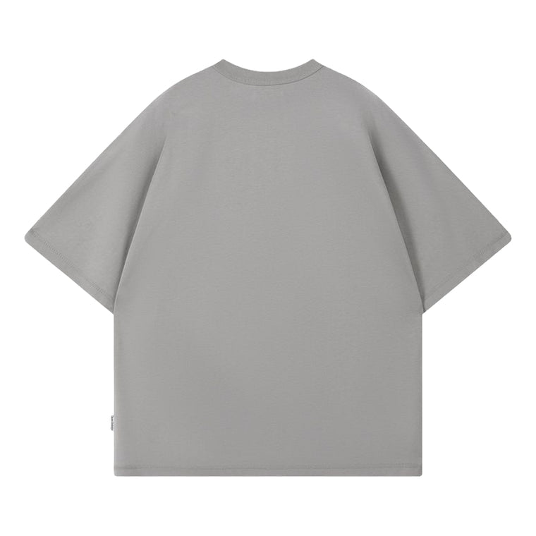 OPEN DIALOGUE BIG LOGO TEE-GREY