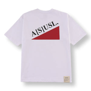 A[S]USL BIG TRIANGLE TEE-WHITE
