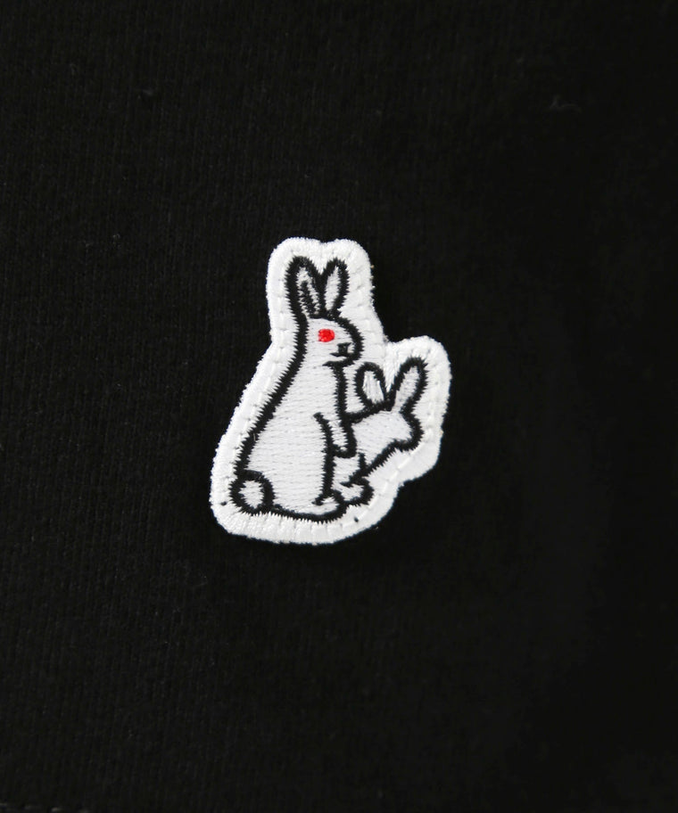 #FR2 REBIRTH IN RABBIT T-SHIRT-BLACK