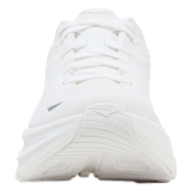 HOKA W BONDI 9-WHITE/WHITE