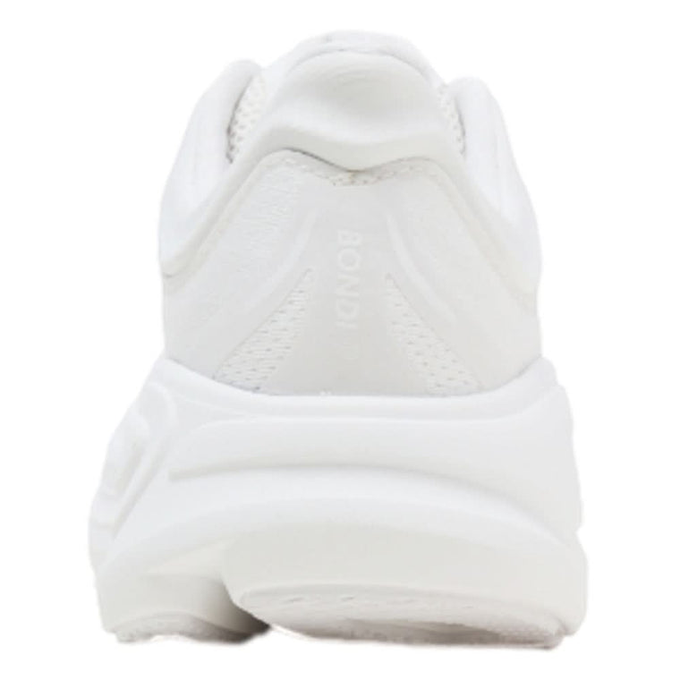 HOKA W BONDI 9-WHITE/WHITE