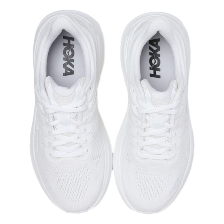 HOKA W BONDI 9-WHITE/WHITE