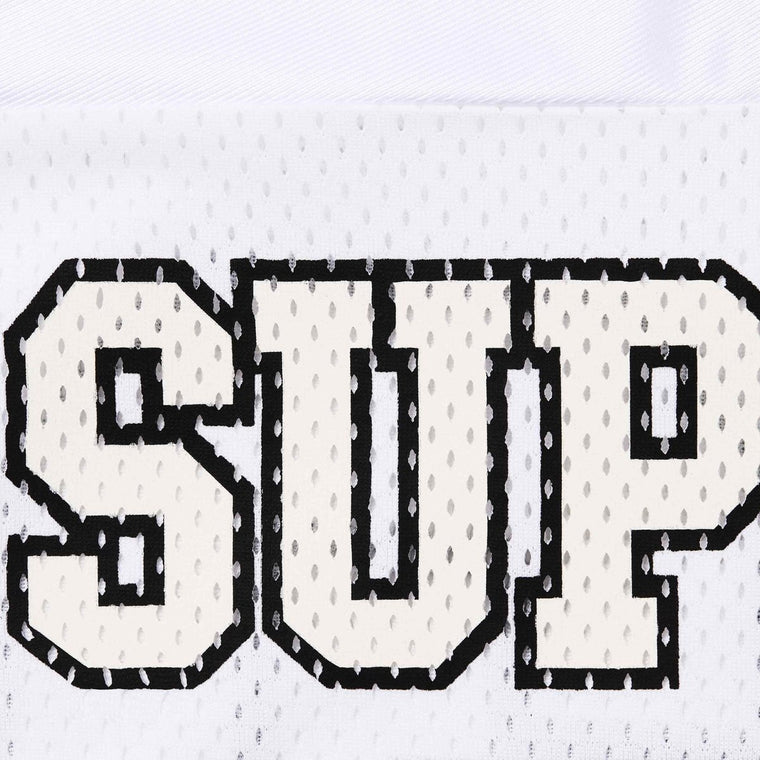 SUPREME BONES FOOTBALL JERSEY-WHITE