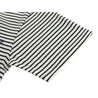 NEUTRAL SOCIETY BORDER TEE-WHITE STRIPES