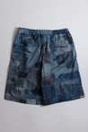 FUNDAMENTAL BORO SIDE BUTTON KNEE PANTS-BORDO