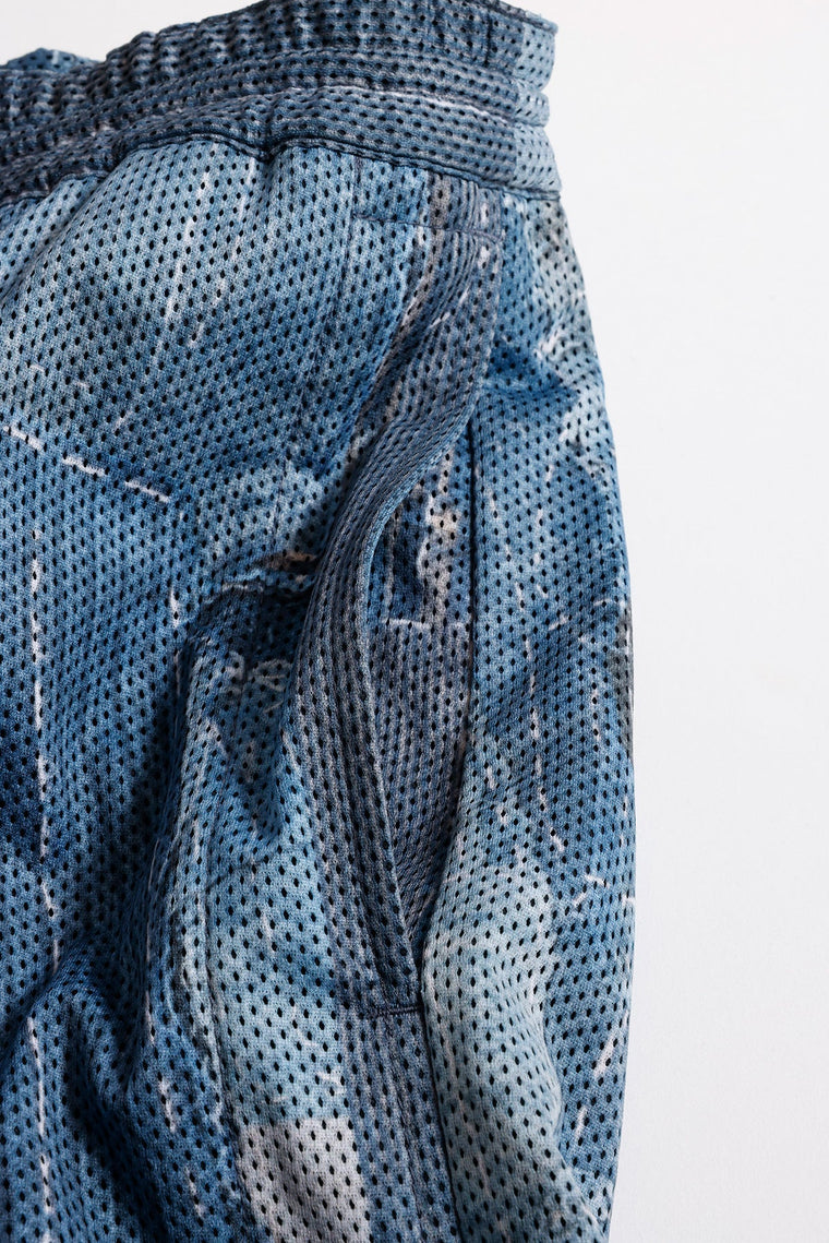 FUNDAMENTAL BORO SIDE BUTTON KNEE PANTS-BORDO