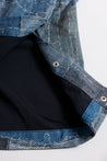 FUNDAMENTAL BORO SIDE BUTTON KNEE PANTS-BORDO
