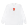 SCENE BY ICE FIRE BOX SET - RED A BUCKET LONG TEE-WHITE