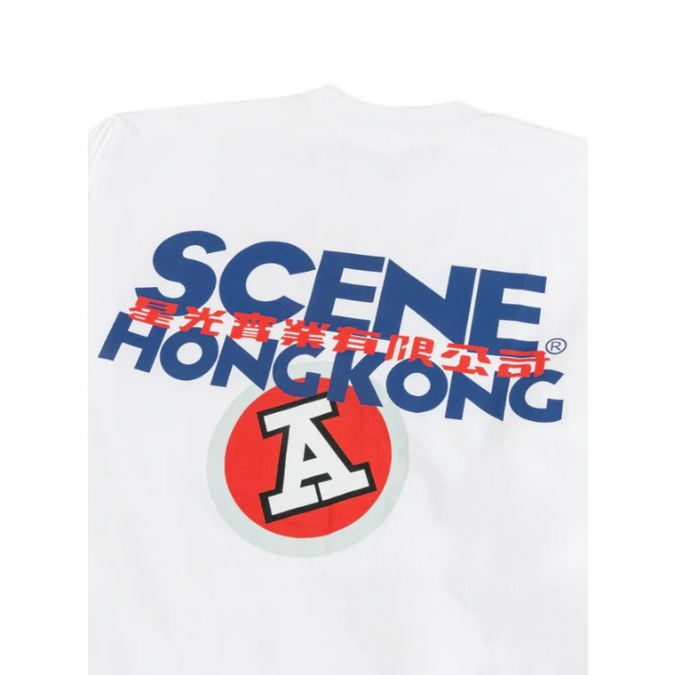 SCENE BY ICE FIRE BOX SET - RED A BUCKET LONG TEE-WHITE