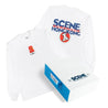 SCENE BY ICE FIRE BOX SET - RED A BUCKET LONG TEE-WHITE