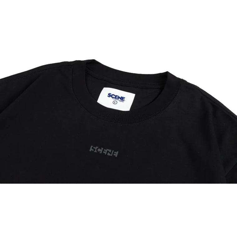 SCENE BY ICE FIRE BOX TEE_ST-BLACK