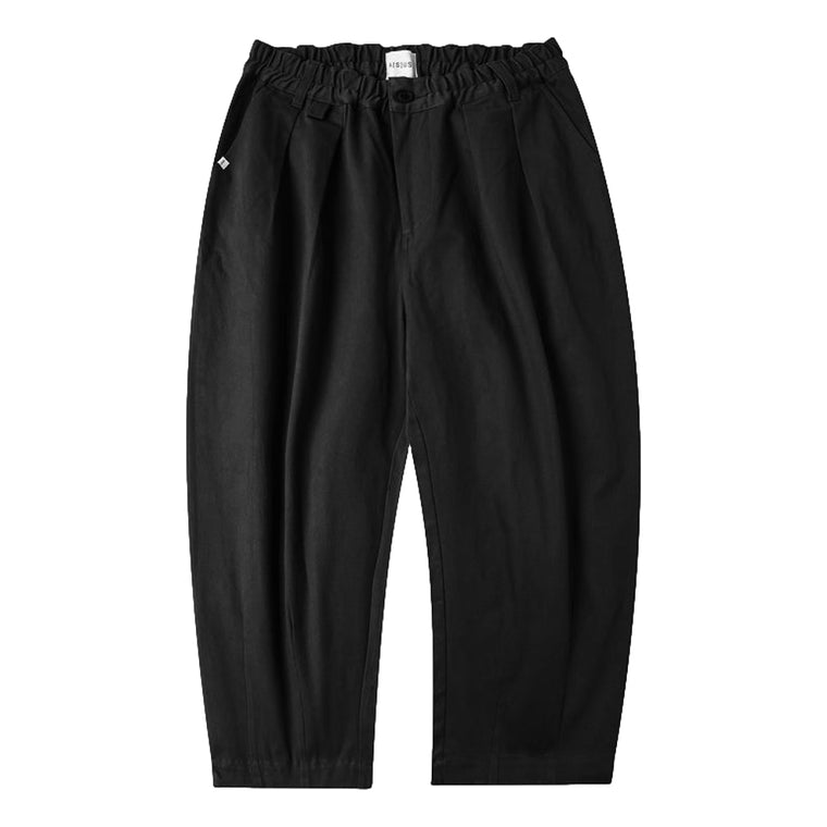 A[S]USL BRUSHED SIGNATURE PANTS-BLACK