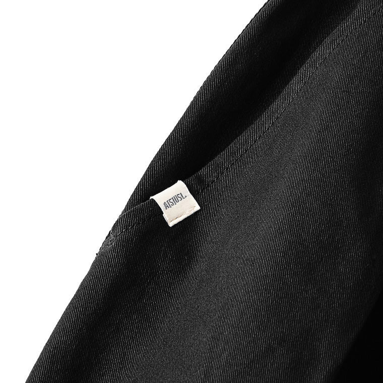A[S]USL BRUSHED SIGNATURE PANTS-BLACK