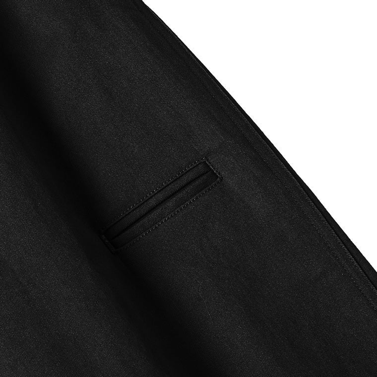 A[S]USL BRUSHED SIGNATURE PANTS-BLACK