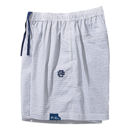 PUBLISH PBYPB BUBBLE STRIP SHORTS-WHI/L.GRY STRIP