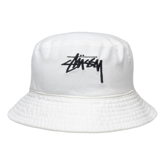 STUSSY BIG STOCK BUCKET  HAT-NATURAL
