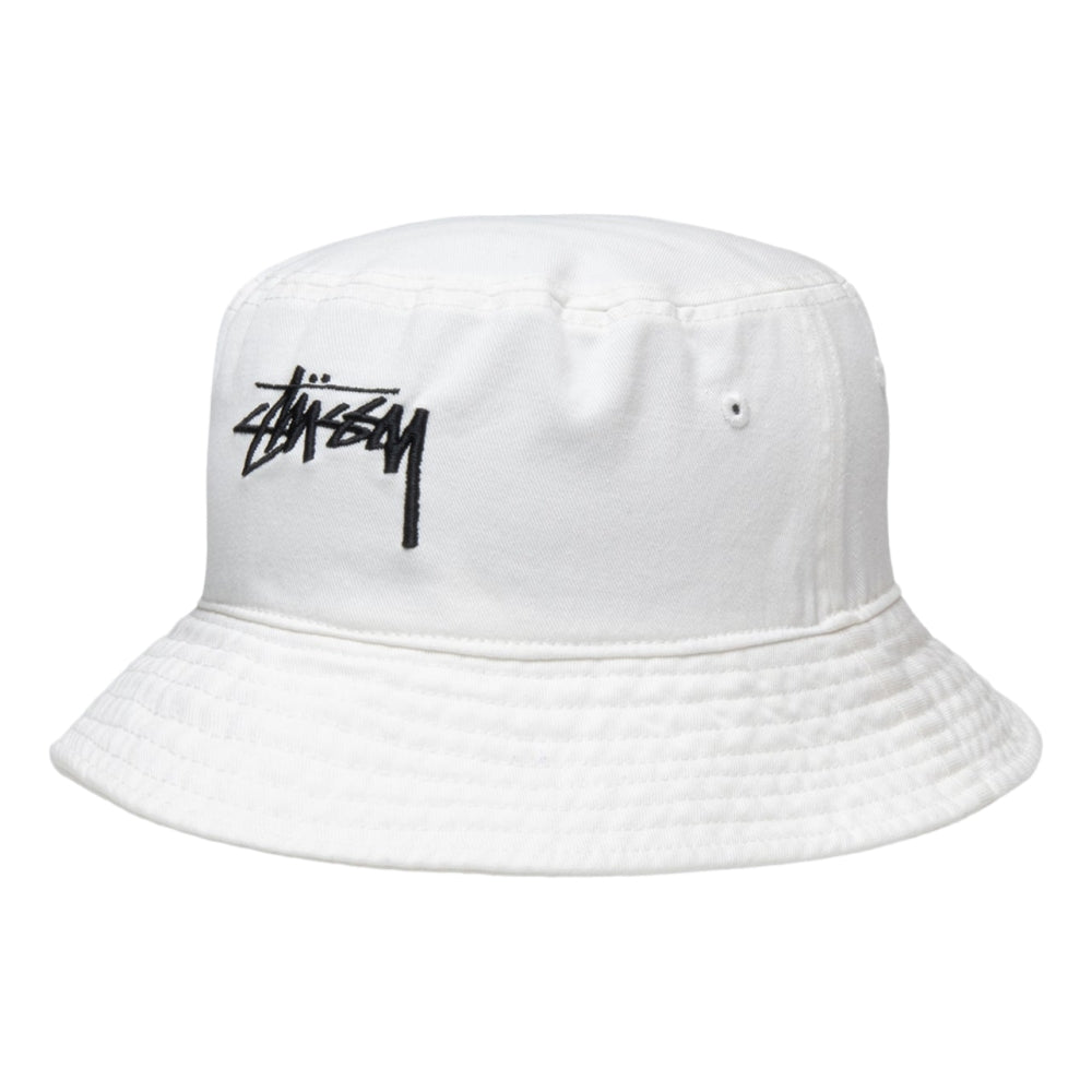 STUSSY BIG STOCK BUCKET  HAT-NATURAL