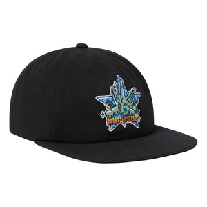 HUF BUD BOY 6 PANEL HAT-BLACK