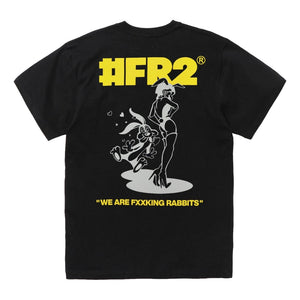 #FR2 BUNNY SEDUCTION T-SHIRT-BLACK