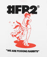 #FR2 BUNNY SEDUCTION T-SHIRT-WHITE