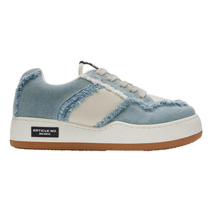 ARTICLE NO. BURGER LOW-TOP SKATE SNEAKERS-DENIM
