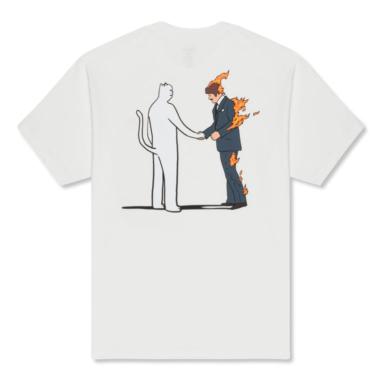 RIPNDIP BURN TEE-BONE