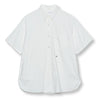 Nanamica BUTTON DOWN WIND S/S SHIRT-WHITE