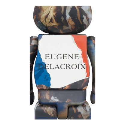 MEDICOM TOY BE@RBRICK 100％ & 400％ EUGENE DELACROIX LIBERTY LEADING THE PEOPLE-MULTI