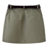ESPRIT BELTED CARGO MINI SKIRT-GREEN
