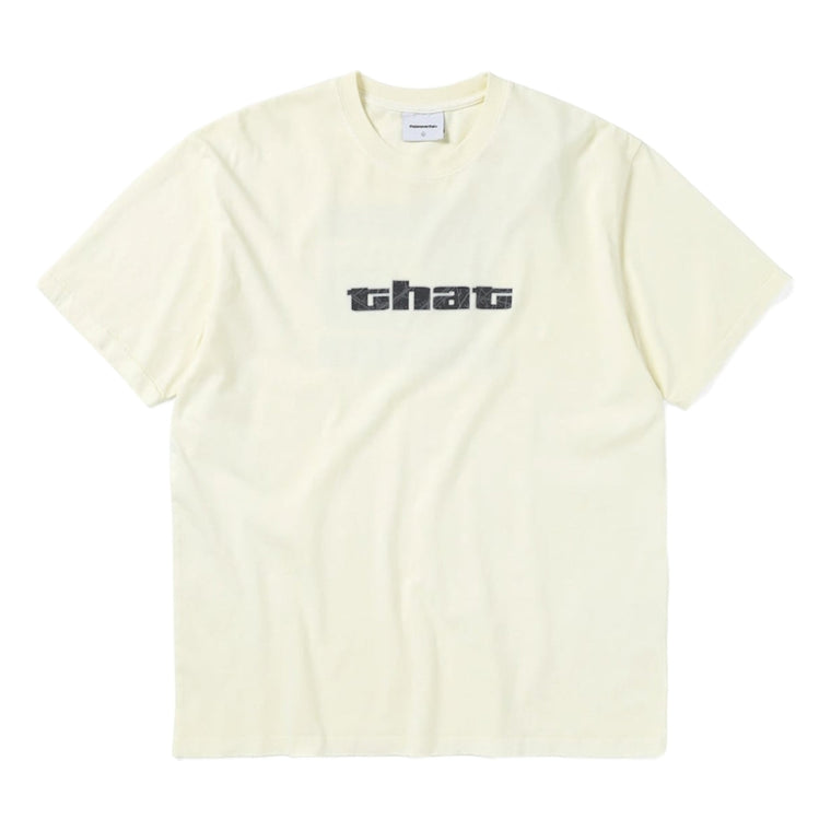THIS IS NEVER THAT BIG INITIAL TEE-IVORY