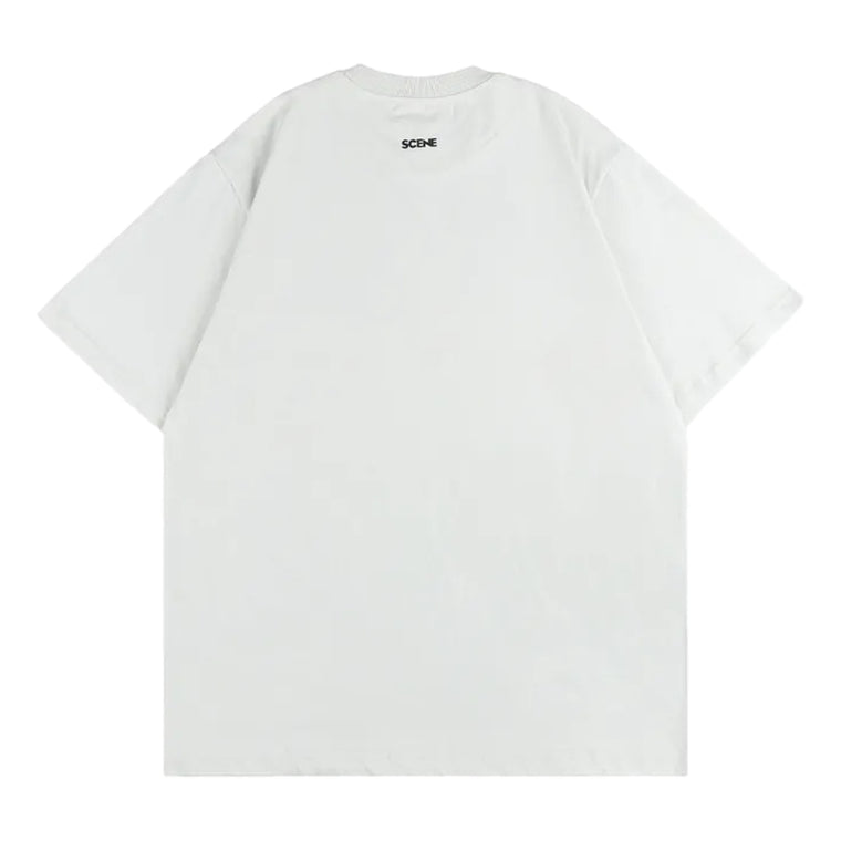 SCENE BY ICE FIRE BOX TEE_ST-WHITE