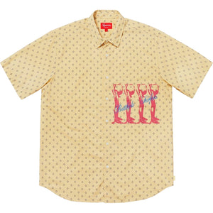 SUPREME BUTTHOLE SURFERS SS SHIRT-YELLOW
