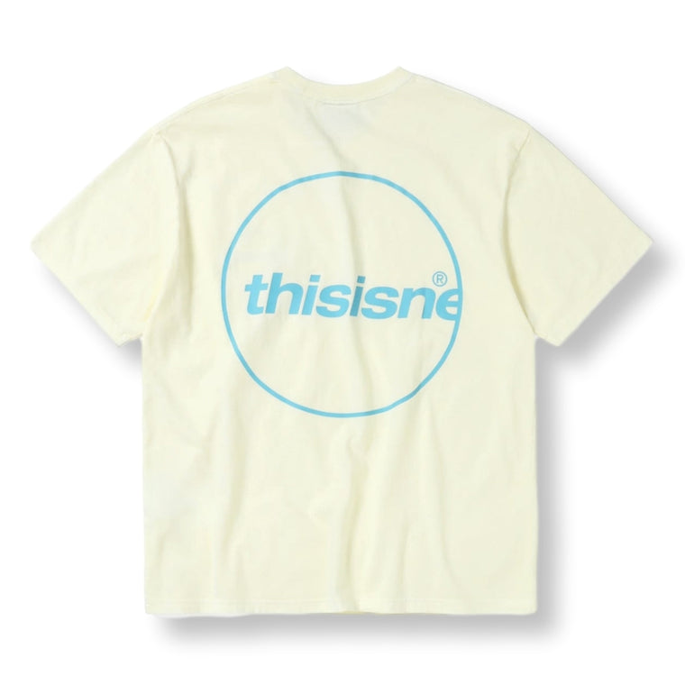 THIS IS NEVER THAT C-LOGO TEE-IVORY