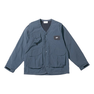 NINE POINT NINE CAIRN UTILITY JACKET-CHARCOAL