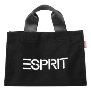 ESPRIT CANVAS MINI TOTE BAG-BLACK