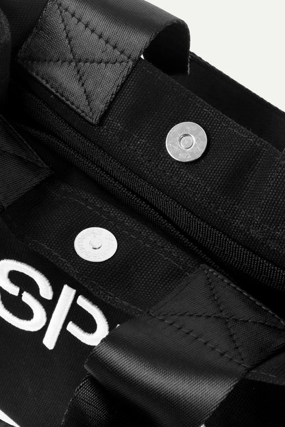 ESPRIT CANVAS MINI TOTE BAG-BLACK