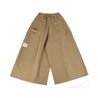 A[S]USL CANVAS MULTI POCKETS WIDE PANTS-BROWN