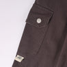 A[S]USL CANVAS MULTI POCKETS WIDE PANTS-CHARCOAL