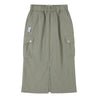 NEUTRAL SOCIETY CARGO PENCIL SKIRT-LIGHT OLIVE