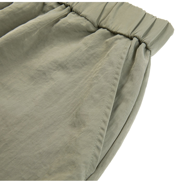 NEUTRAL SOCIETY CARGO PENCIL SKIRT-LIGHT OLIVE