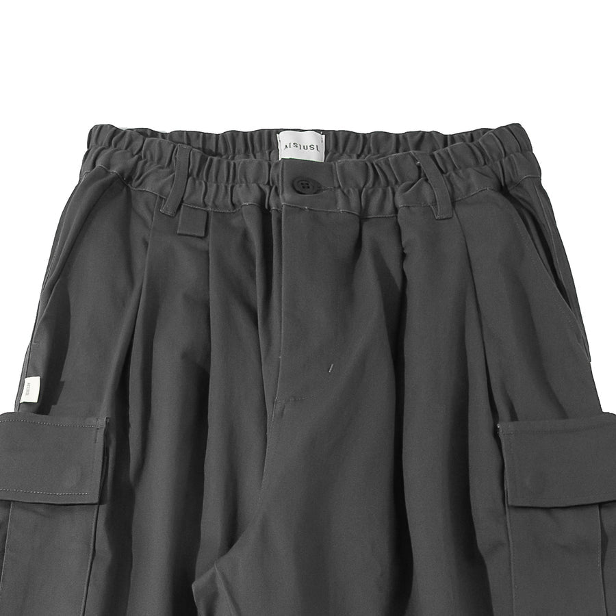 A[S]USL CARGO SIGNATURE PANTS-CHARCOAL