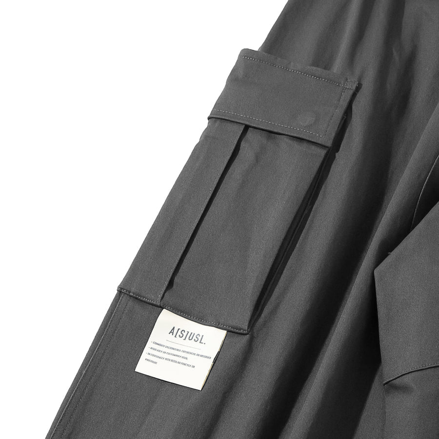 A[S]USL CARGO SIGNATURE PANTS-CHARCOAL