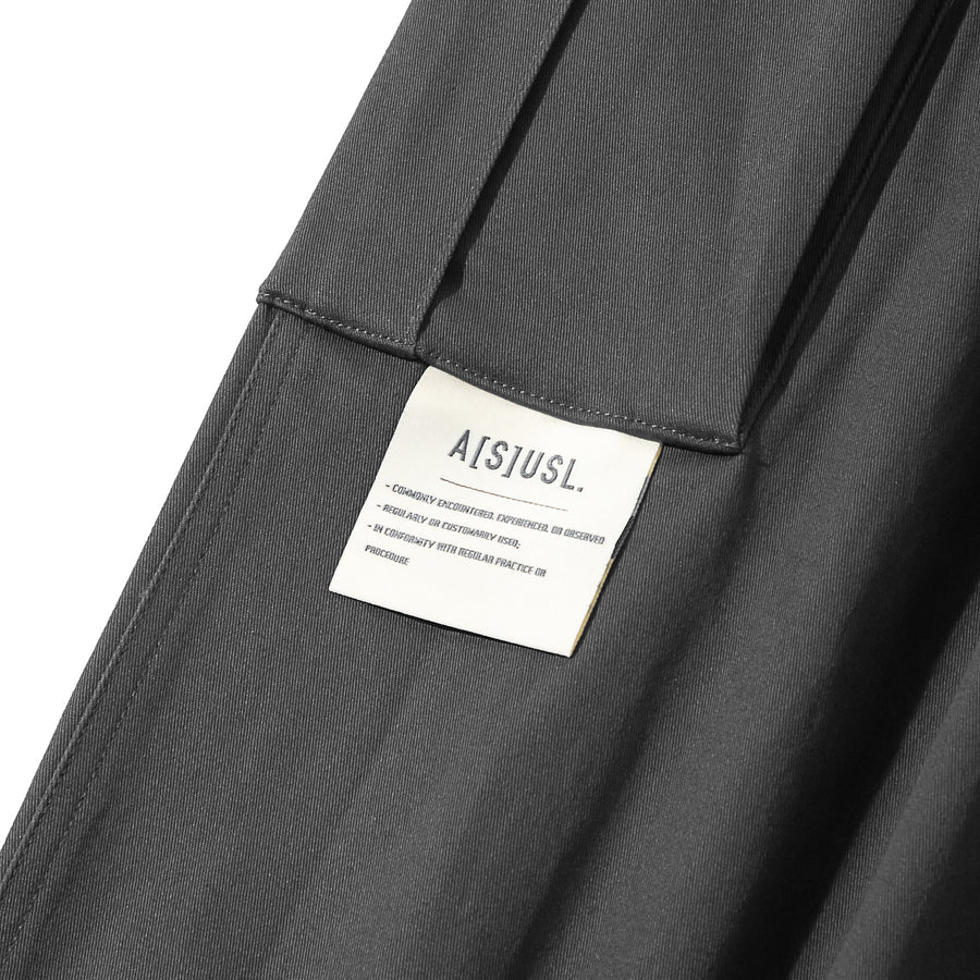 A[S]USL CARGO SIGNATURE PANTS-CHARCOAL