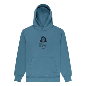 RIPNDIP CAT LADY HOODIE-SLATE