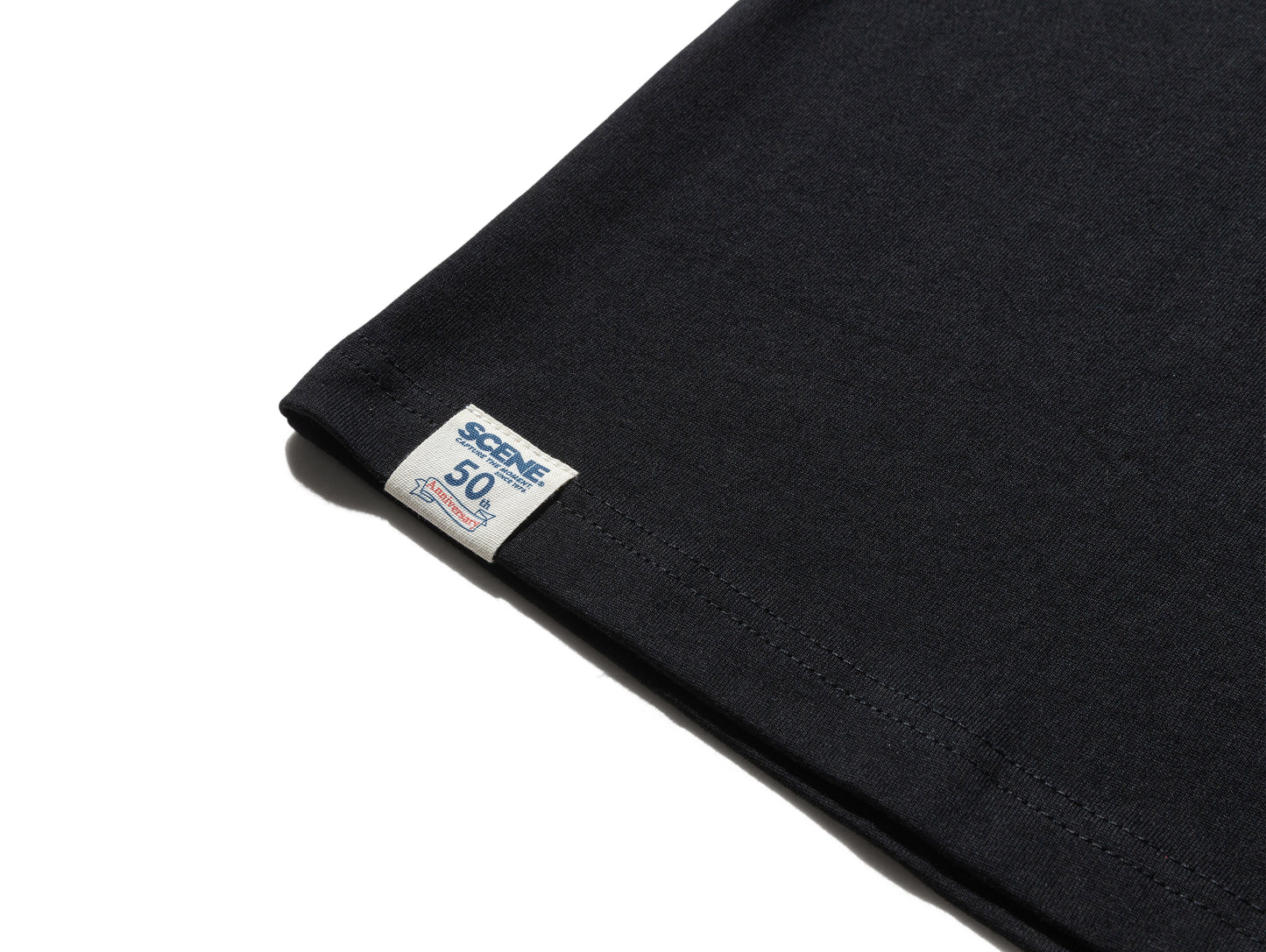 SCENE BY ICE FIRE CHECKERED HK TEE-BLACK